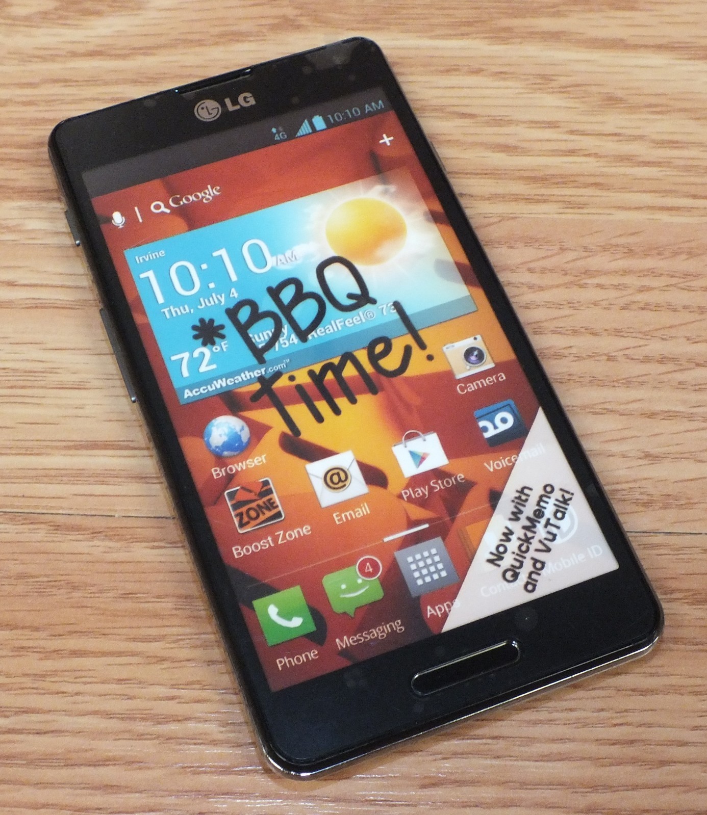 LG Black Smartphone Touch Screen Style Fake Dummy Phone Only **READ!** 