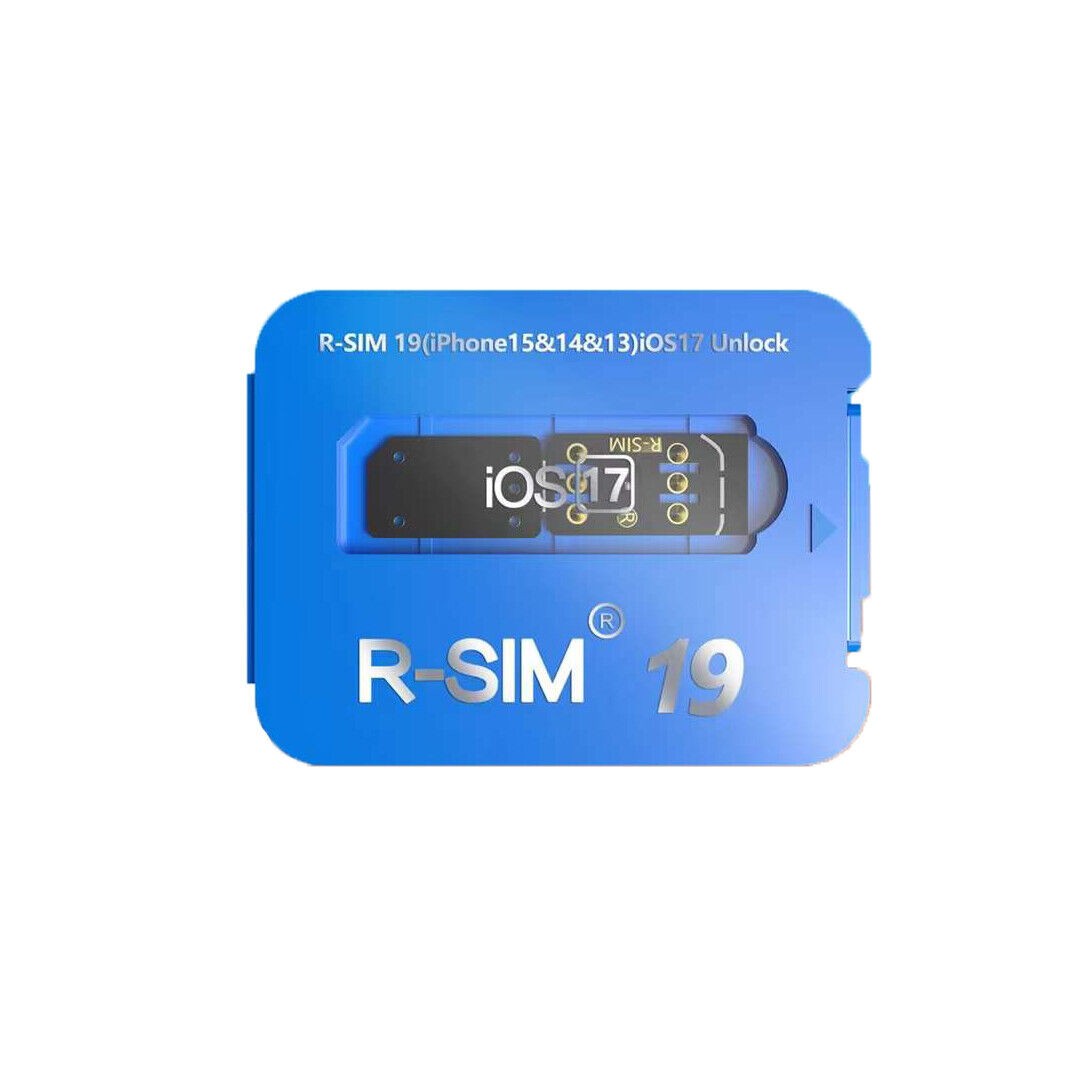 R-SIM 19 NEW QPE Stable IOS17 Unlock SIM Card for iPhone 15 14 Pro MAX 13/Pro 12