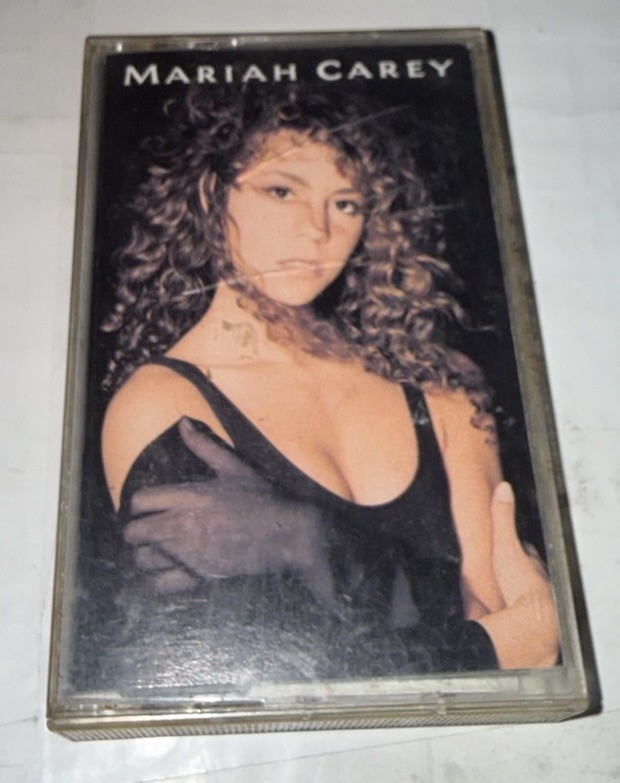Mariah Carey Cassette Tape 1990 Debut Album Self Titled Vision of Love