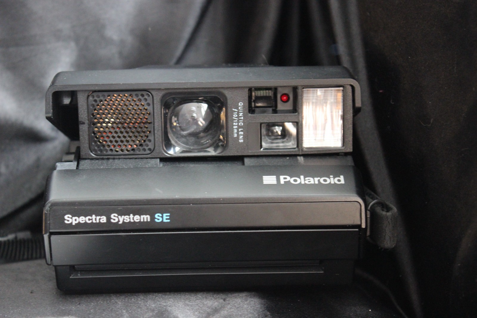 Polaroid Spectra System SE Bundle Camera Remote Filter Kit Tenba Case Untested
