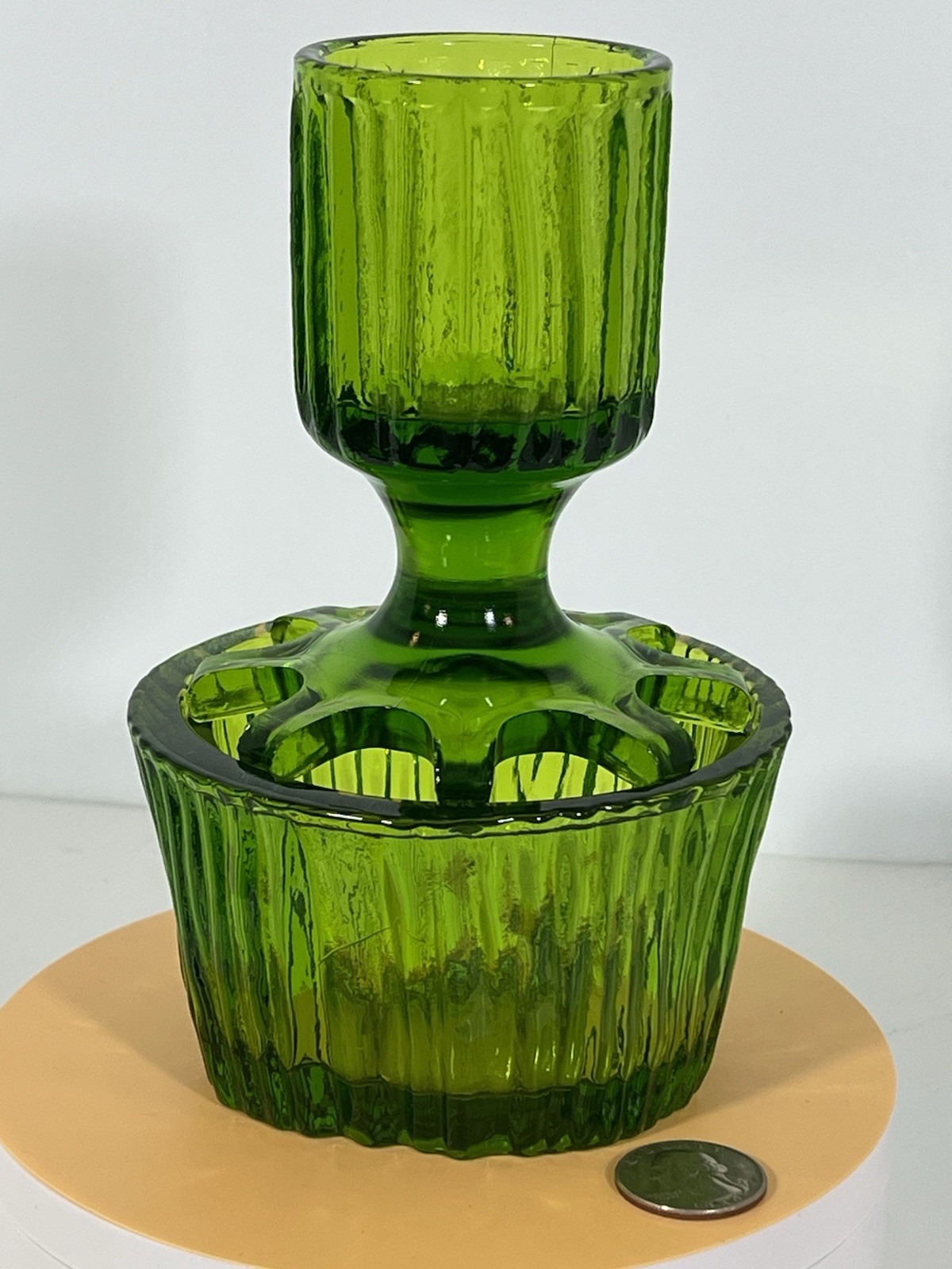 Extra Rare Viking #7400 Candle- Flower Arranger, Glimmer- Fairy Lamp 1974 Ex Con