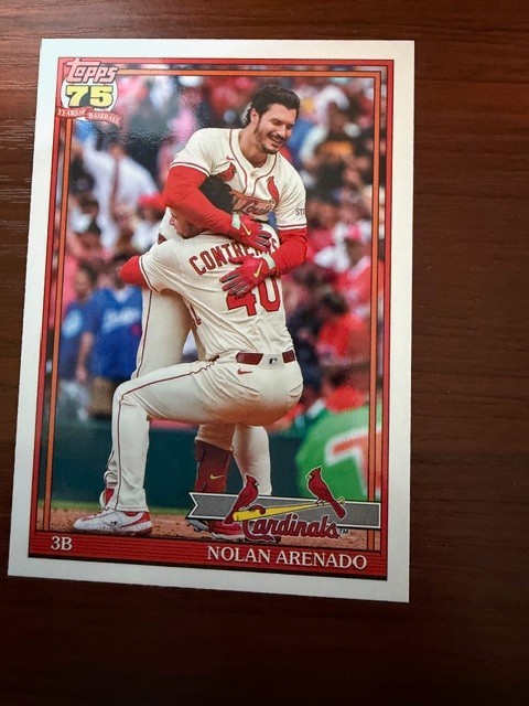 2026 Topps 1991 Anniversary Nolan Arenado