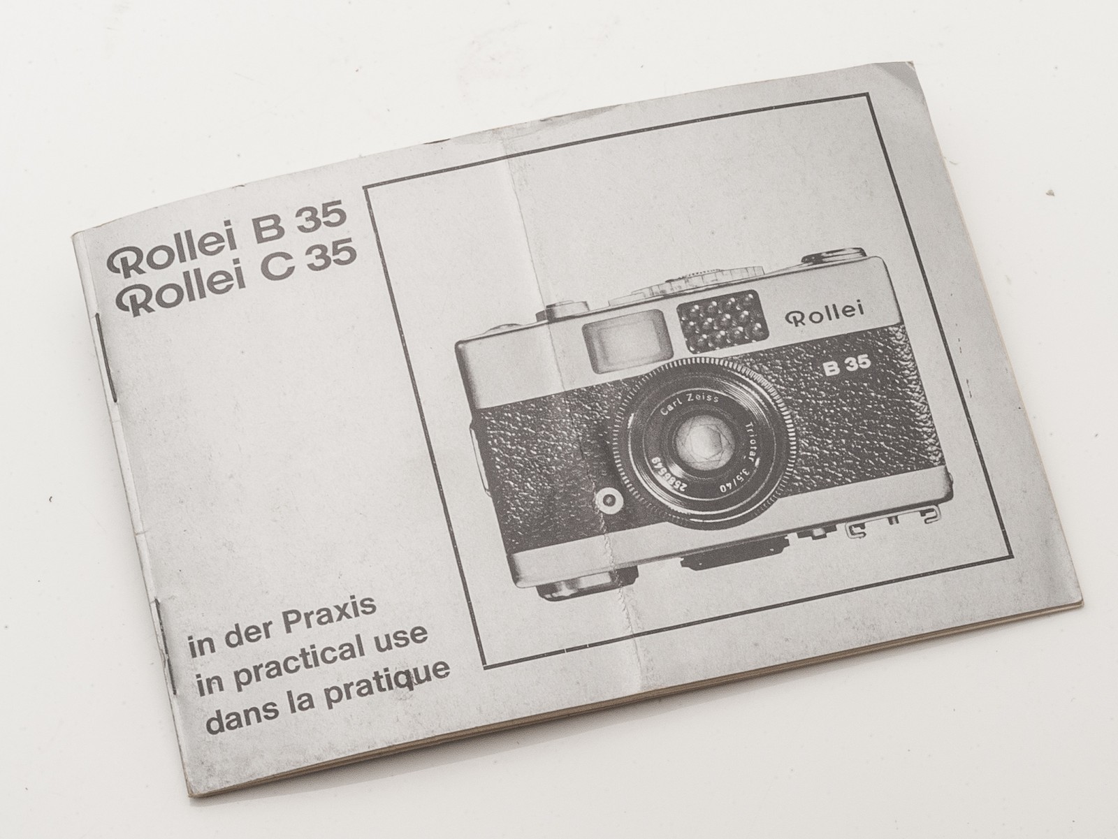 Manual Rollei B35 B 35 b35 C35 C 35 c35 Guide