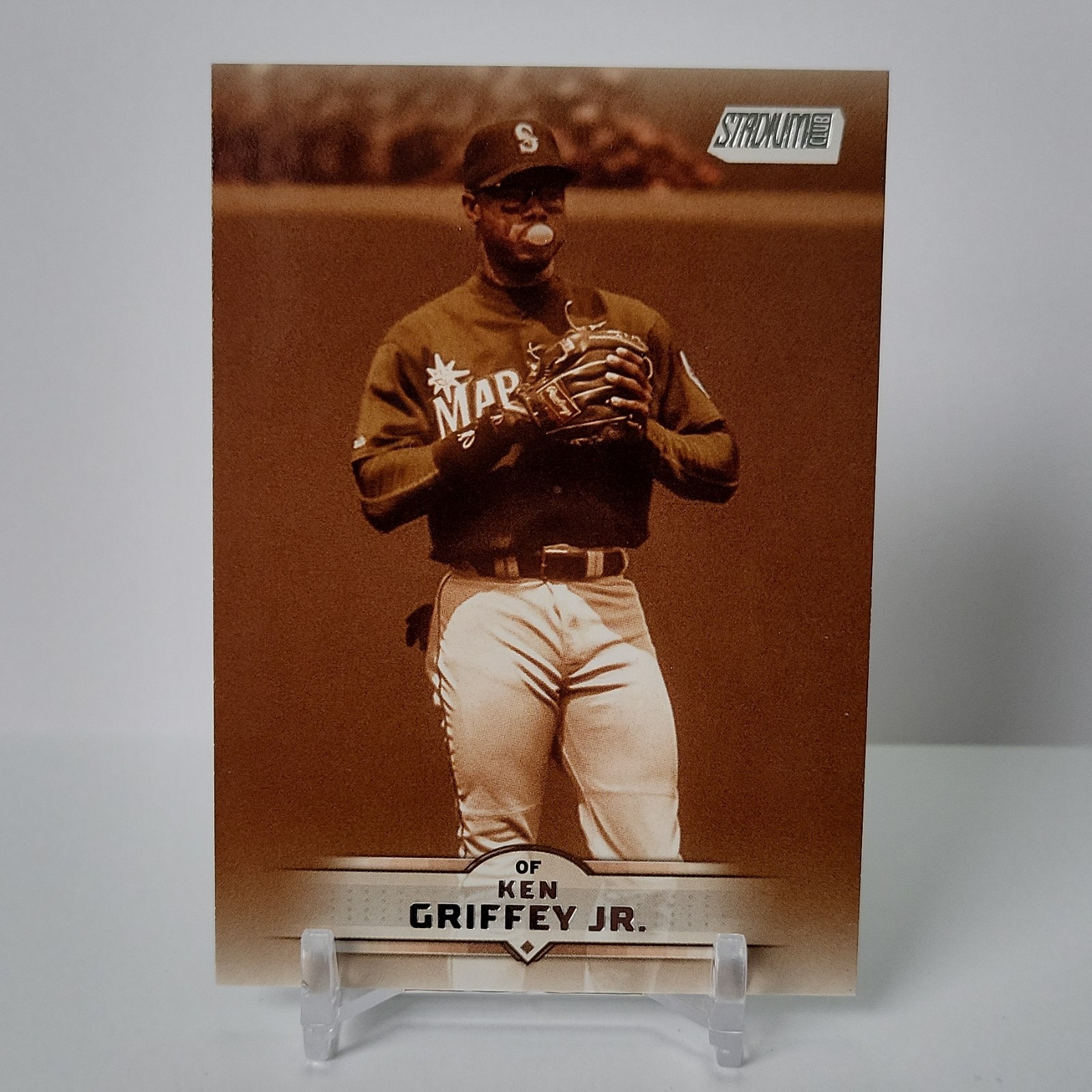2025 Topps Stadium Club *SEPIA* Ken Griffey Jr. parallel card # 135