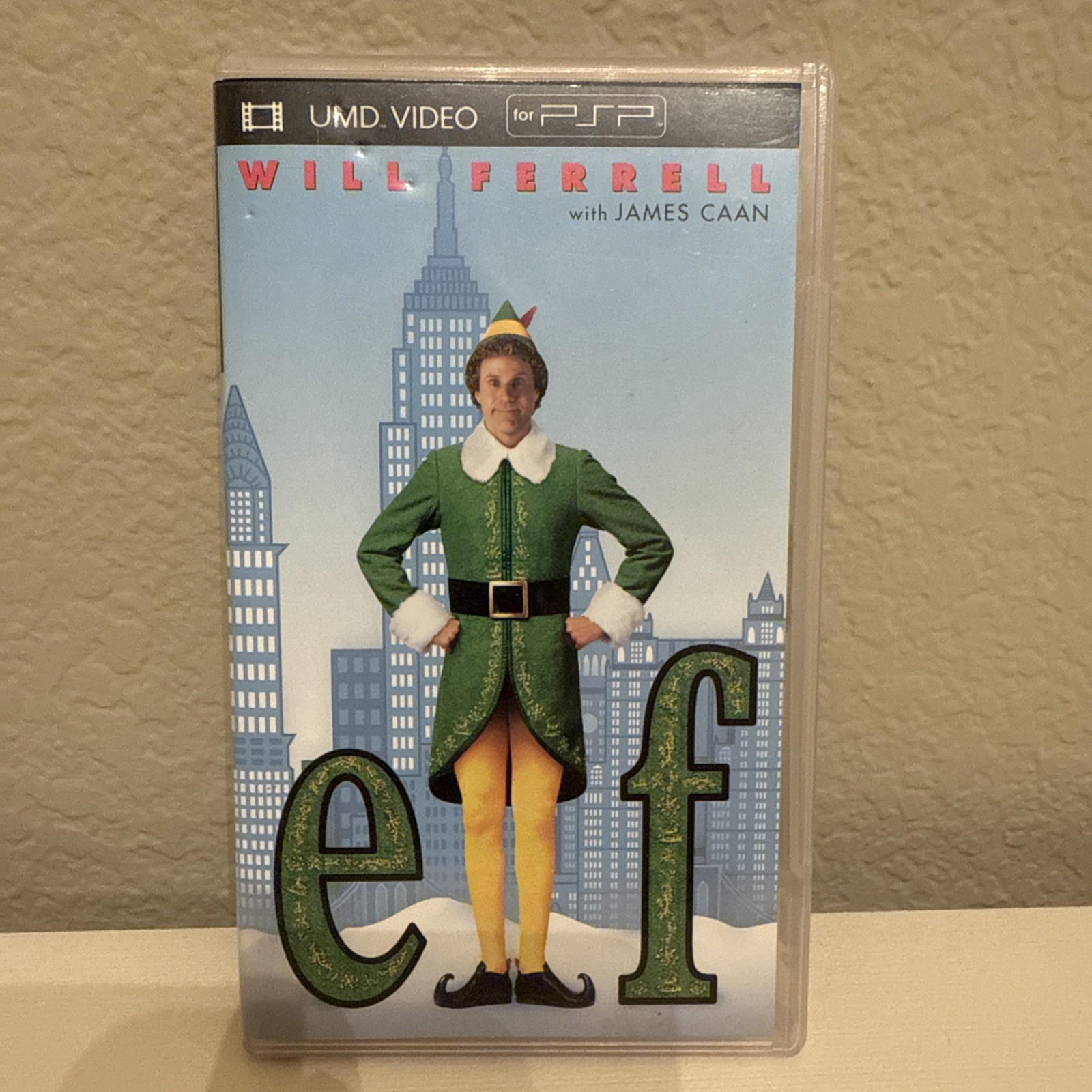 Elf Sony PSP UMD 2003 Movie  Will Ferrell James Caan with Extra Bonus Features