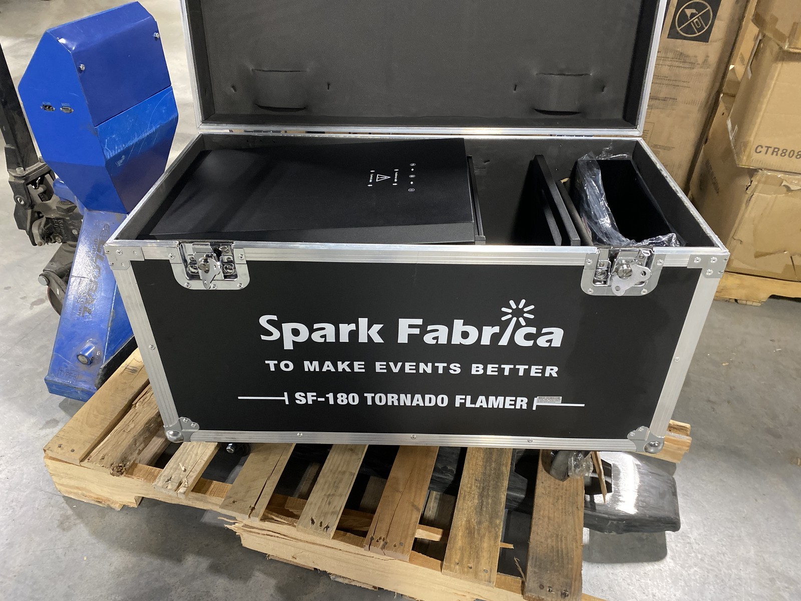 Spark Fabrica SF-180 Tornado Flamer- Black