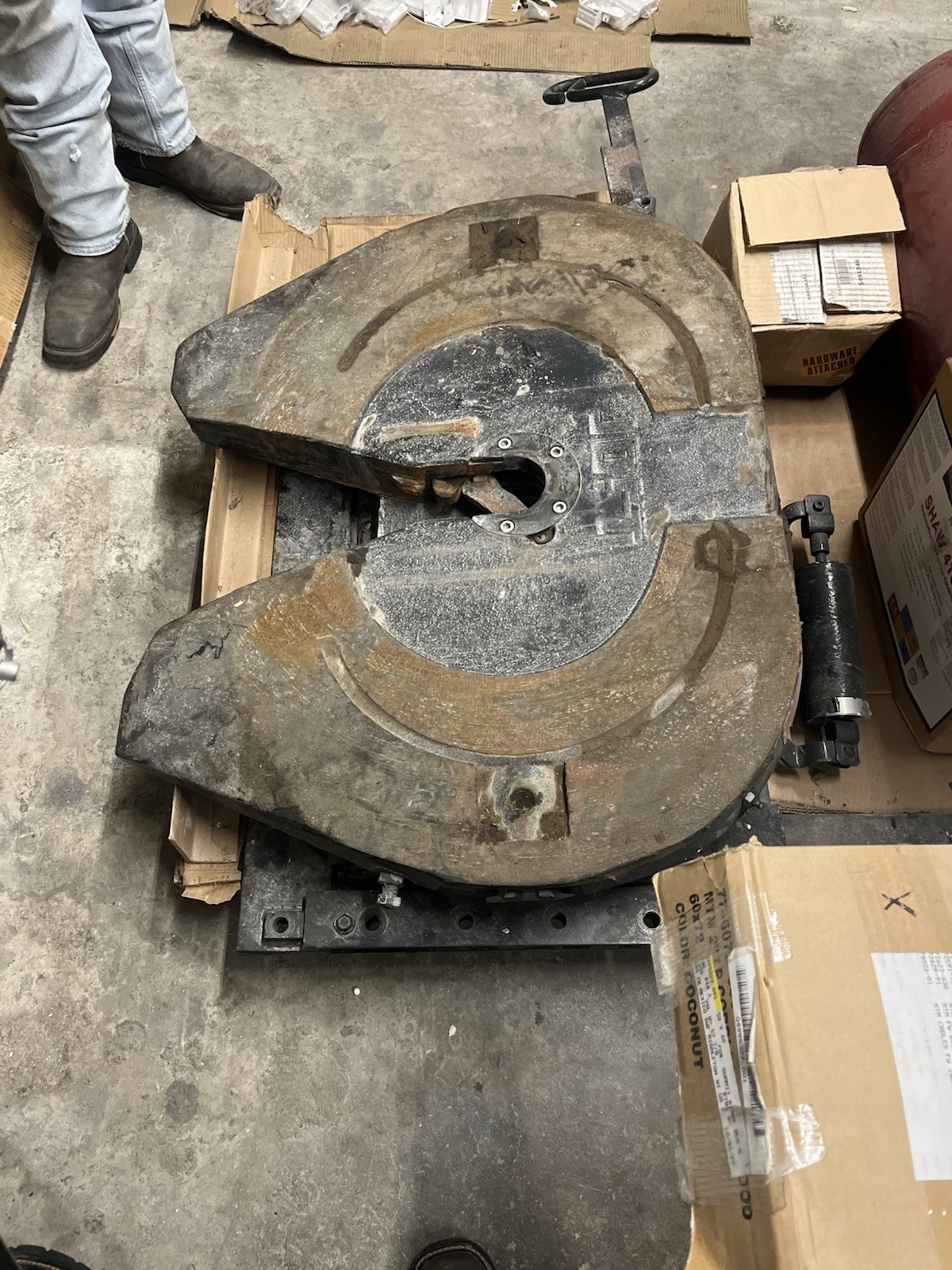 Jost Tractor Trailer Hitch Used But Still In Good Condition ￼