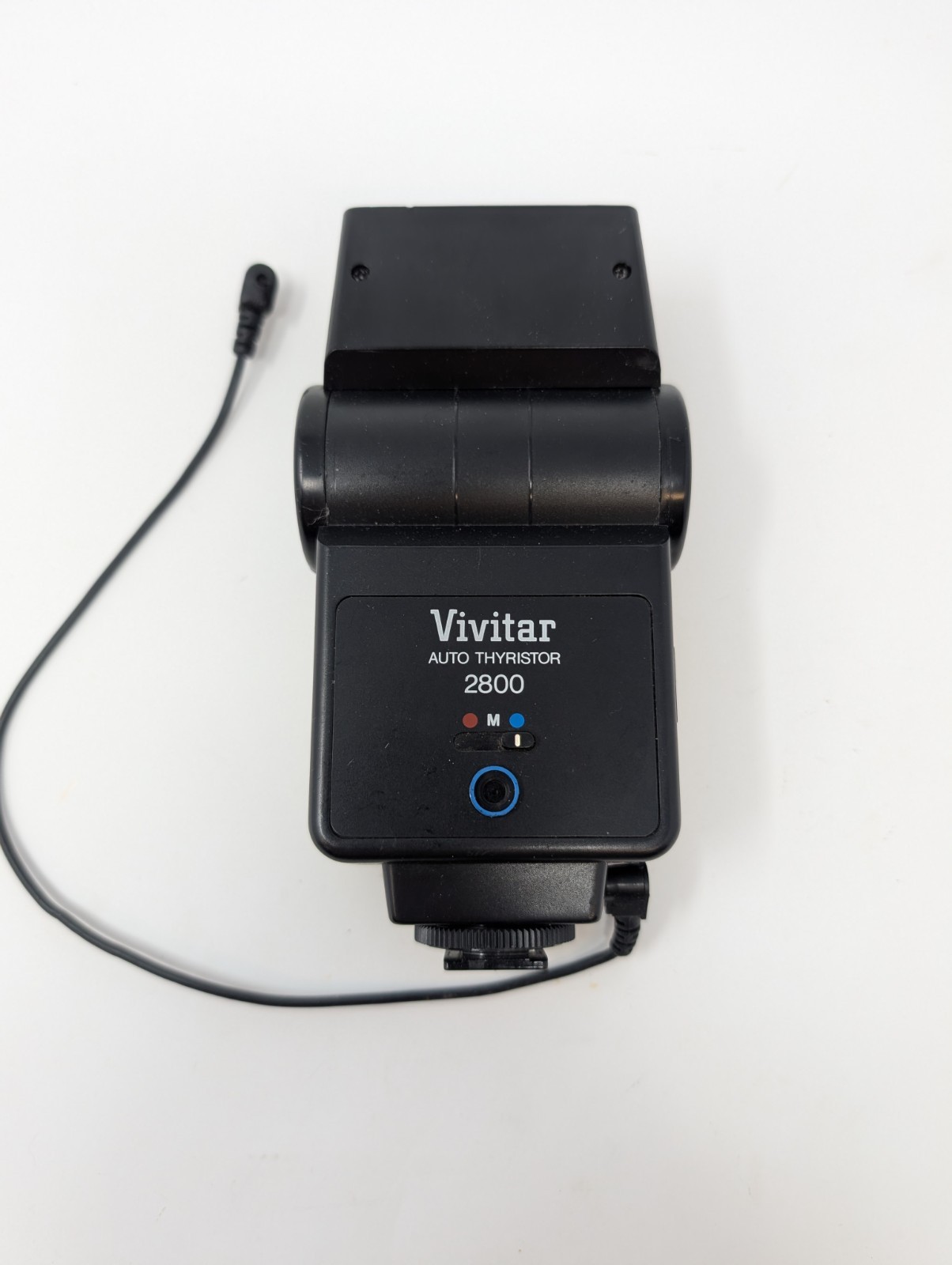 Vivitar Shoe Mount Flash 2800 Auto Thyristor 1/2000–1/30,000s - TESTED WORKING