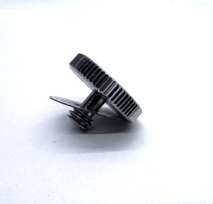 Vintage Stainless Steel 1/4 Threaded Screw for Cameras