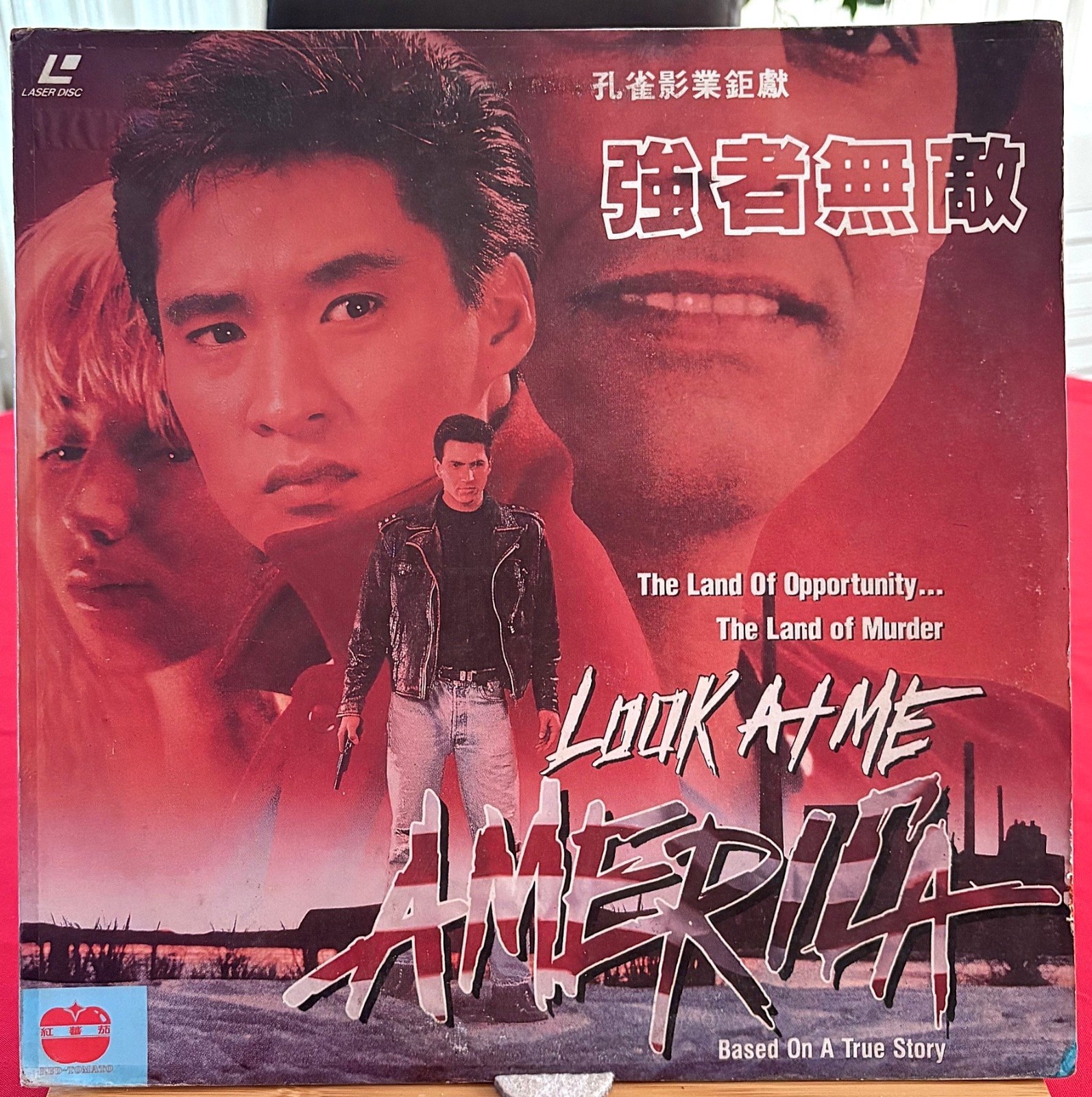 Look At Me America Laserdisc Erik Estrada Very Rare 1991 Indie Trash Taiwan Only
