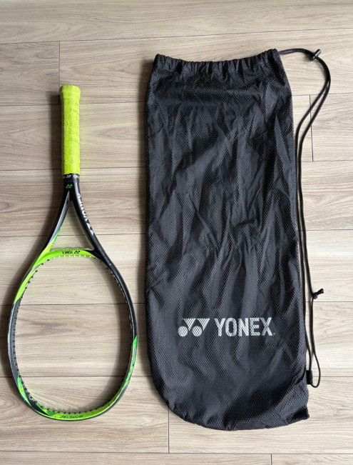 Yonex Ezone 98 Grip 4 1/4 2017 Lime Green Tennis Racket Racquet w/ Case