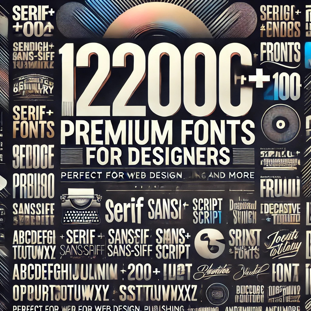 Collection With Over 100K Incredible Fonts