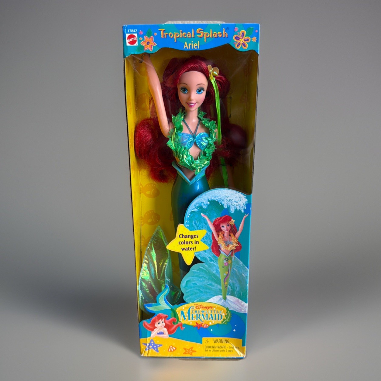 Disney's The Little Mermaid Tropical Splash Ariel Doll Mattel 1997 BRAND NEW!!