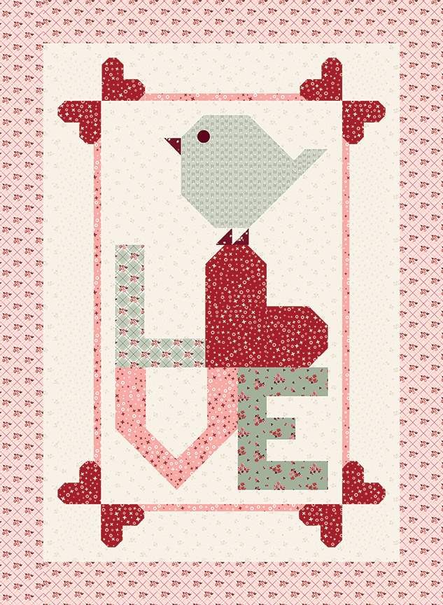 Kit - Looking for Love Quilt by Sandy Gervais