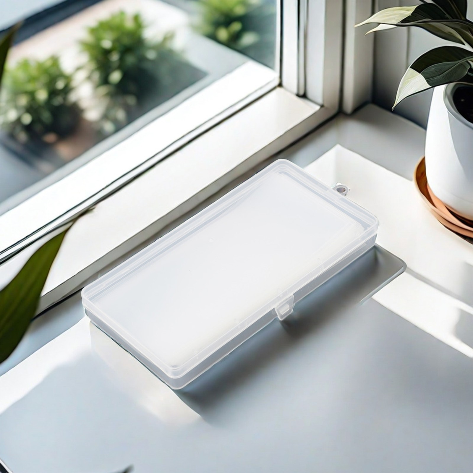 100pcs Paper Money Banknotes Bills Collection Holder Plastic Case Display Box