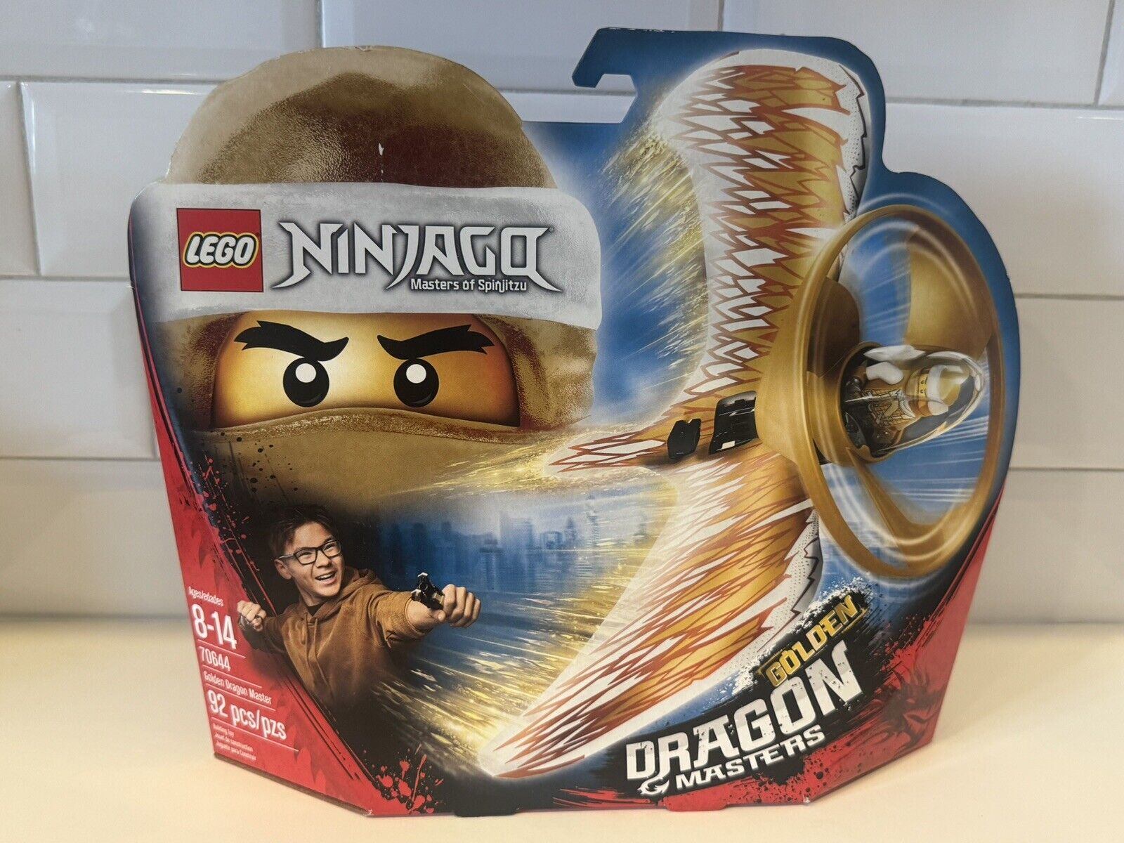 LEGO Ninjago Golden Dragon Master 92 Pc Building Kit 70644 New Factory Sealed