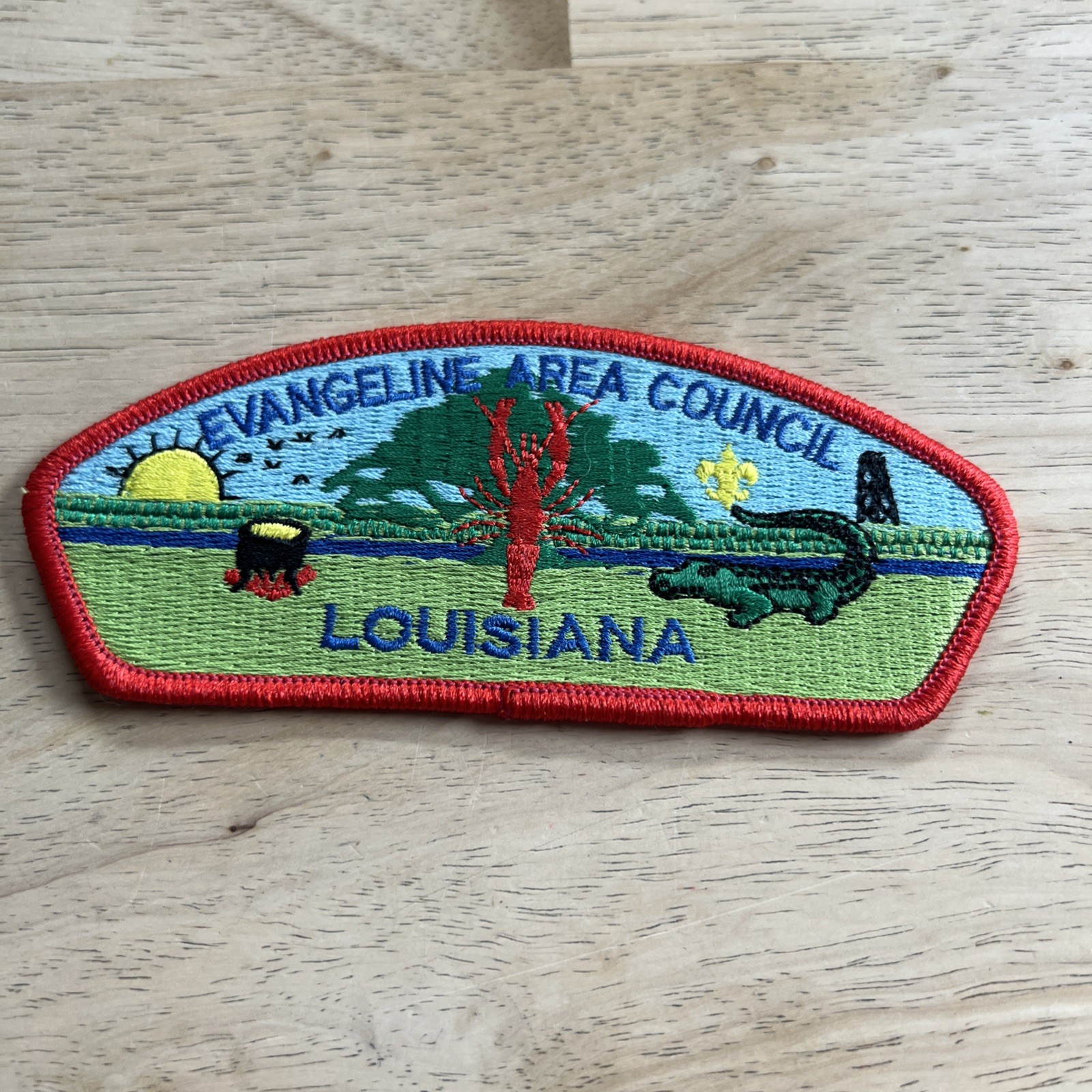 Evangeline Area Council Louisiana Boy Scout CSP Patch