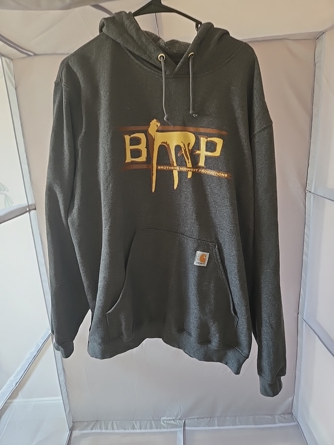 Mens Carhartt Hoodie Xl Gray