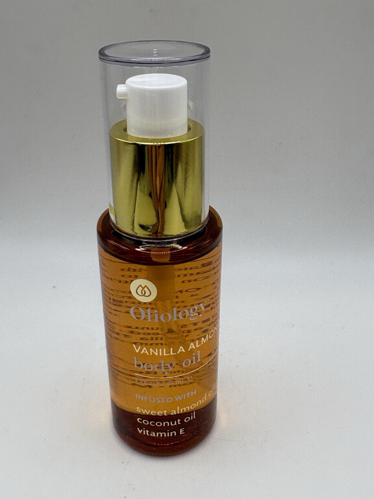 Oliology Vanilla Almond  Body Oil Infused W/ Sweet Almond Oil & Vitamin E 2oz