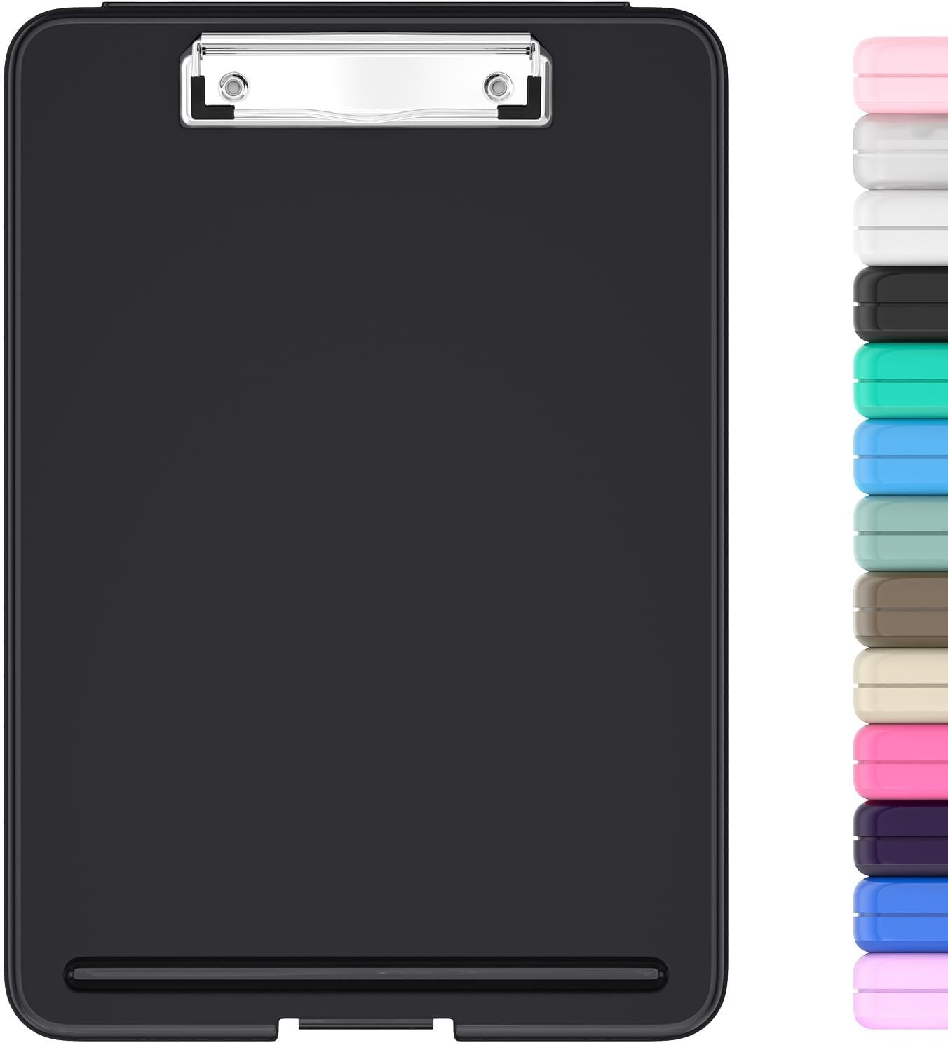 Clipboard with Storage, 8.5 X 11 Nursing Clip Board Foldable Storage for Nurses,