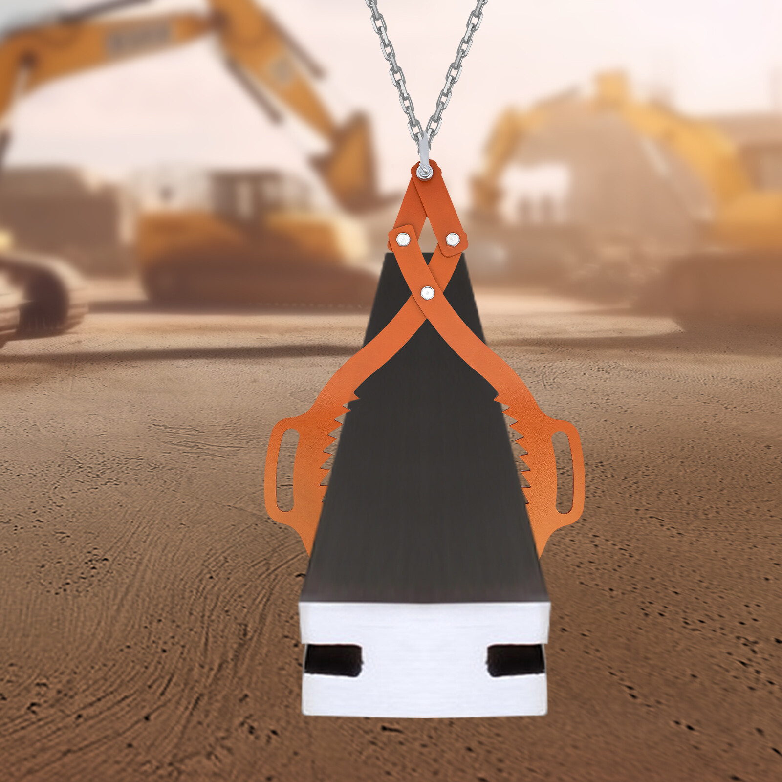 Heavy Duty 2 Claw Timber Log Lifting Logging Tongs Grabber Tong 30" Claw Hook