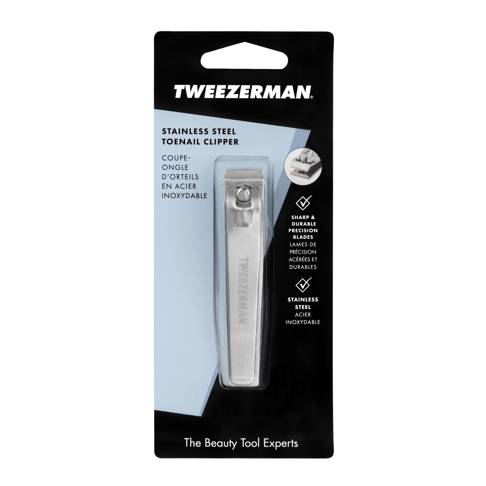New Tweezerman Stainless Steel Toenail Clipper
