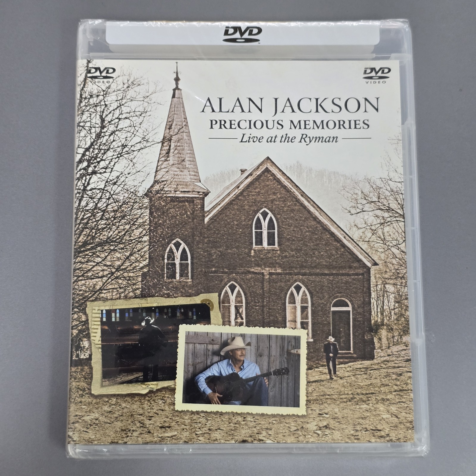 Alan Jackson Precious Memories Live at the Ryman DVD 2017 Sealed Country Gospel