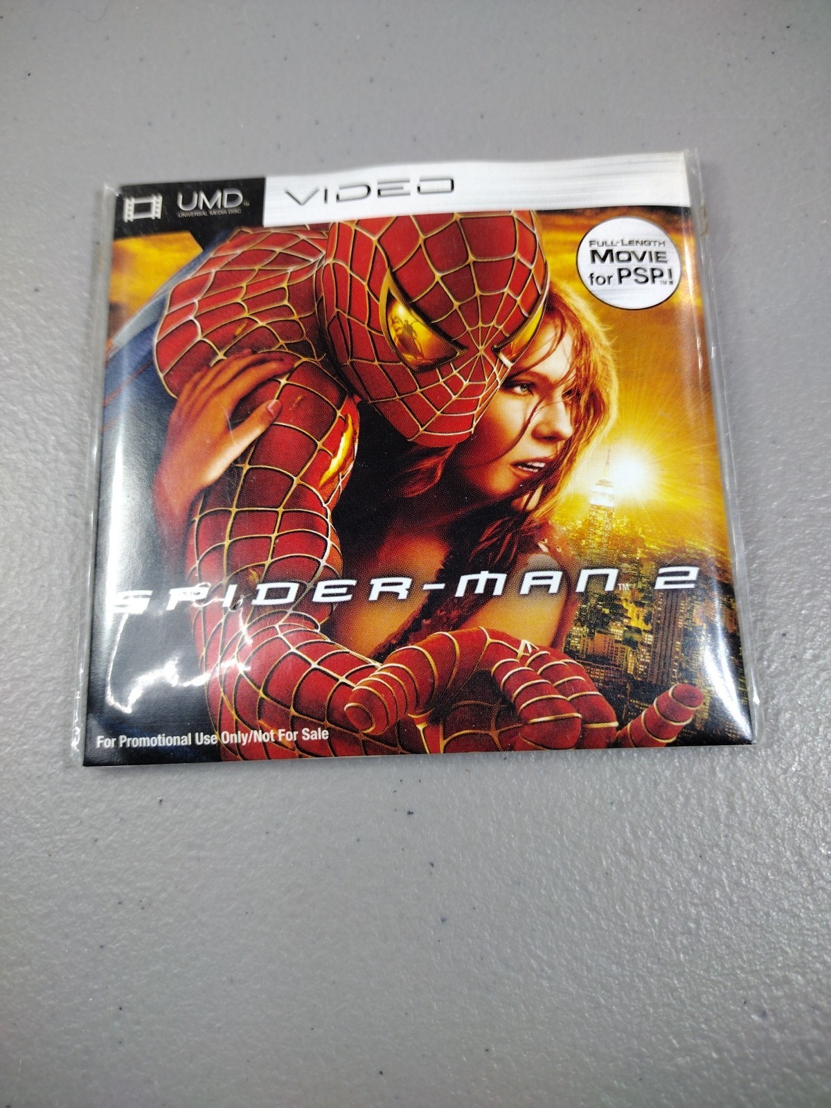 Sony PSP UMD Video Spider -Man 2 Brand New Factory Sealed 2004 Promo Disc