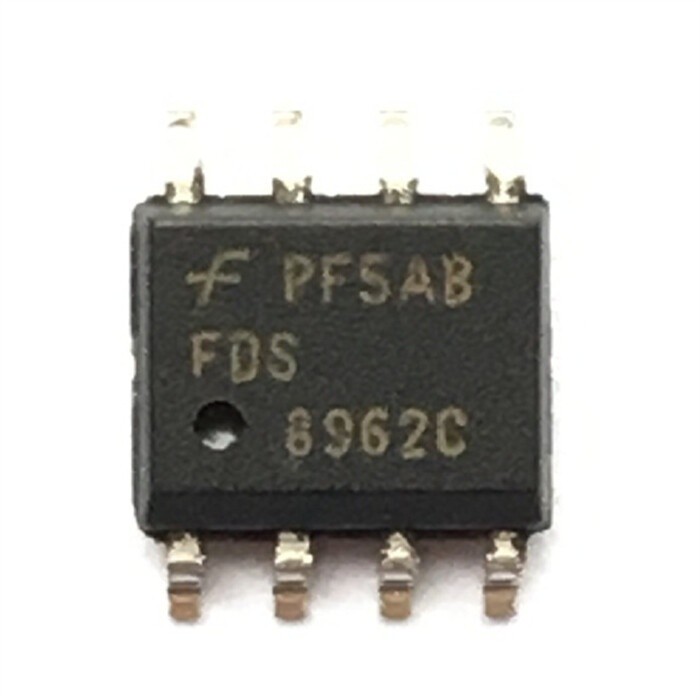 10pcs FDS8962C SOP-8 30V Dual NCH & PCH Channel Power Trench MOSFET #pq