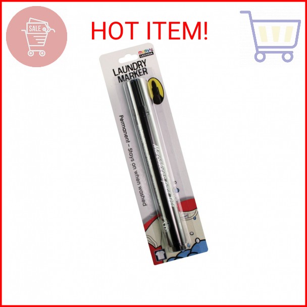 Uchida DecoFabric Laundry Fabric Marker, Black