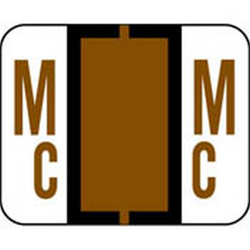 Smead Compatible "Mc" Labels, Polylaminated Stock, 1" X 1-1/4" Individual