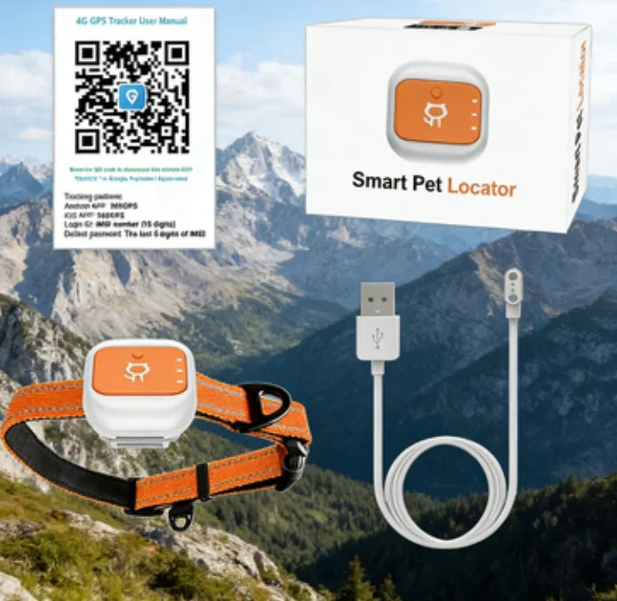 2026 new pet GPS tracker dog mini tracking motion alarm collar