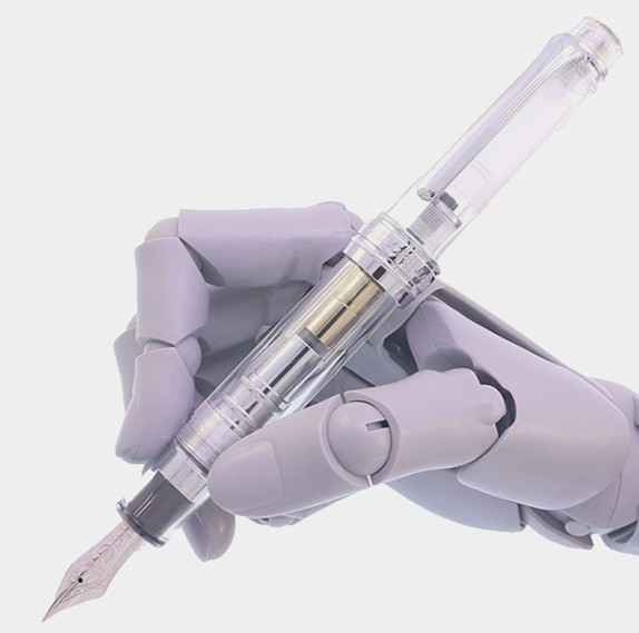 SAILOR Fountain Pen KOP demonstrator Silver Resin Nib B 21K Writing Tool