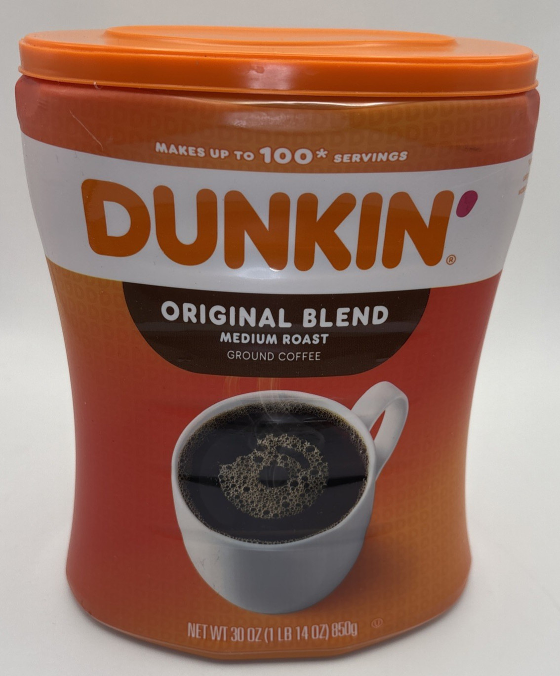 Dunkin' Original Blend Medium Roast Ground Coffee 30 Ounce New-Sealed
