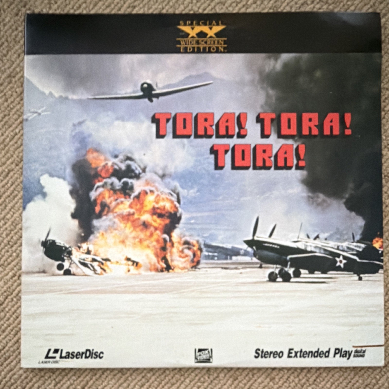 Tora! Tora! Tora! LaserDisc Widescreen Edition Martin Balsam Fleischer 1970