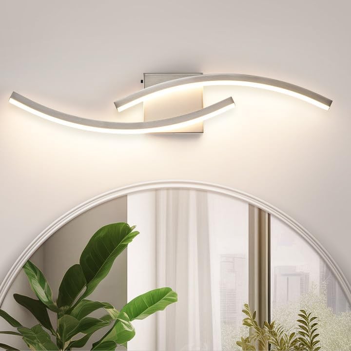 23.62 inch Modern Bathroom Vanity Light Lights 23.62Inch Brushed Nickel