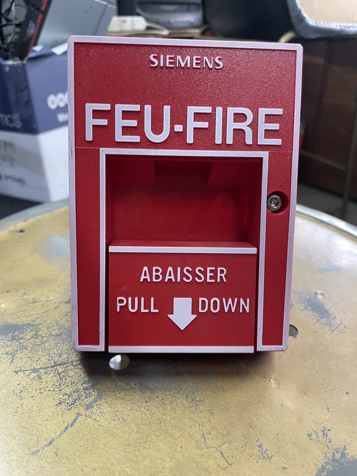 Siemens Feu-Fire HMS-SA Manual Pull Station 500-034150