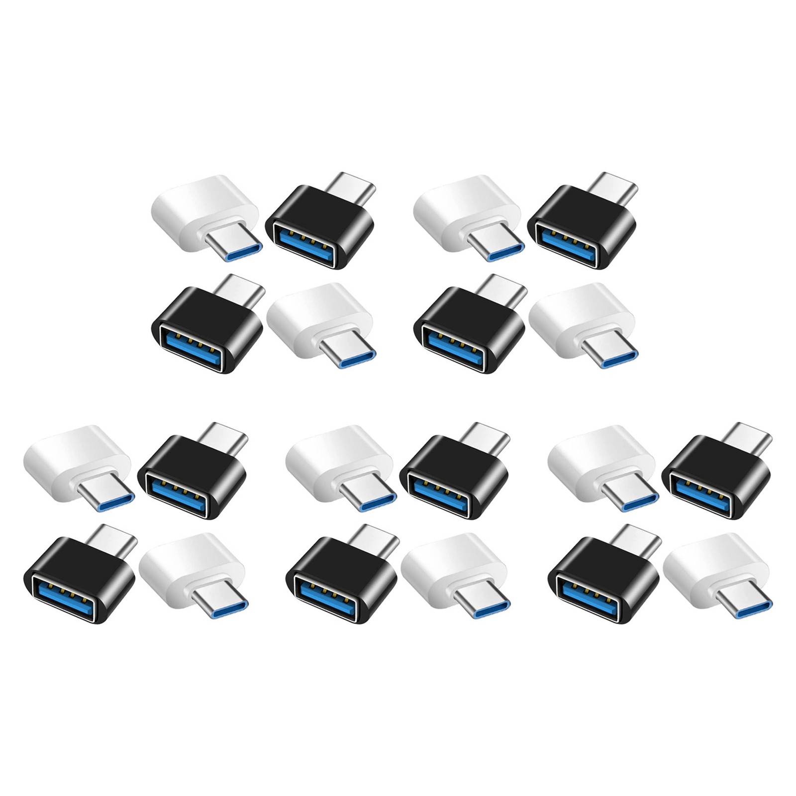 20X USB C to USB Adapter, USB C to USB 3.0 OTG Adapter, USB Female to USB-C1448