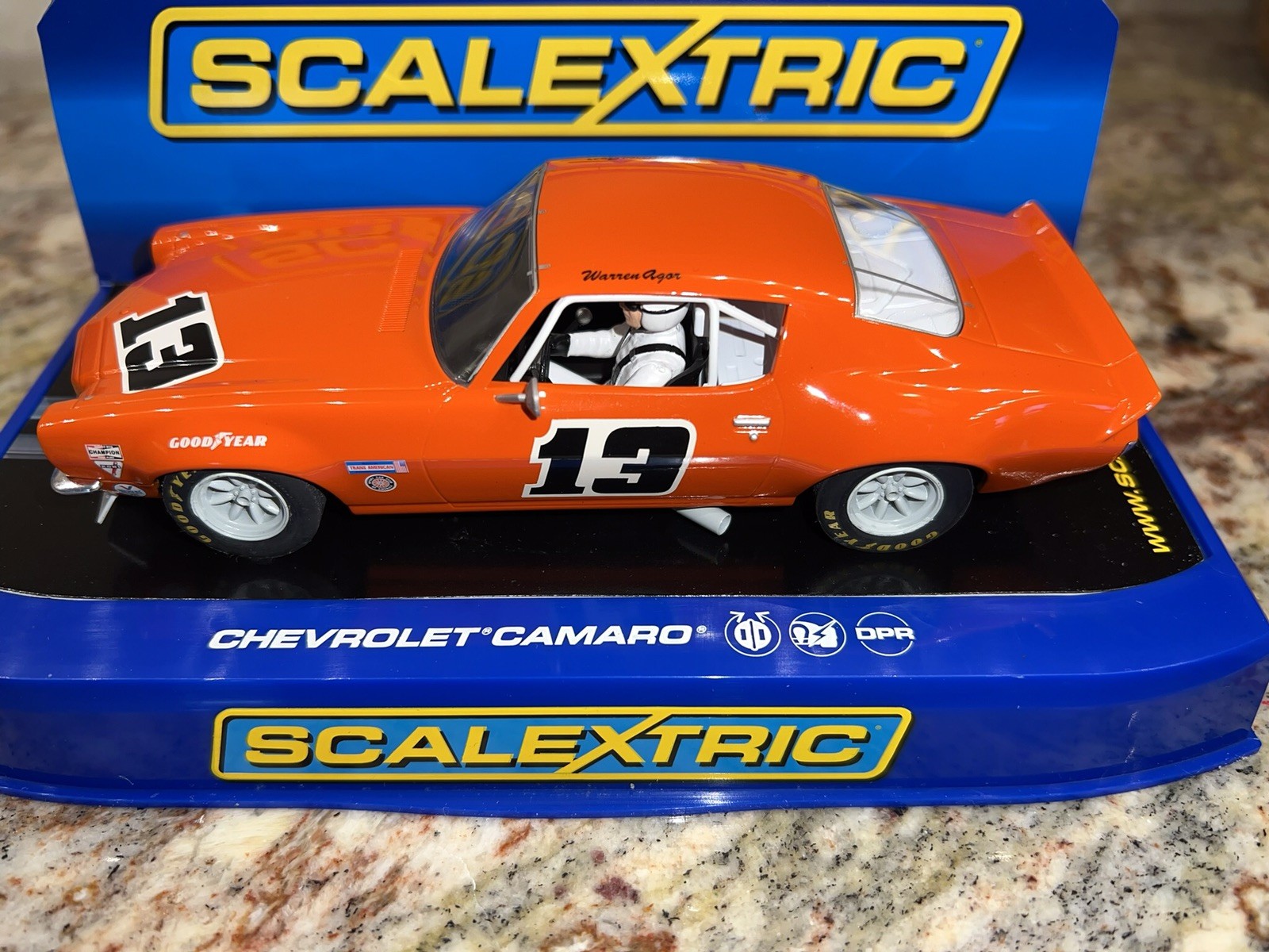 C3001 Scalextric Stunning #13 Chevrolet Camaro 1970 Warren Agor NEW & UNUSED!