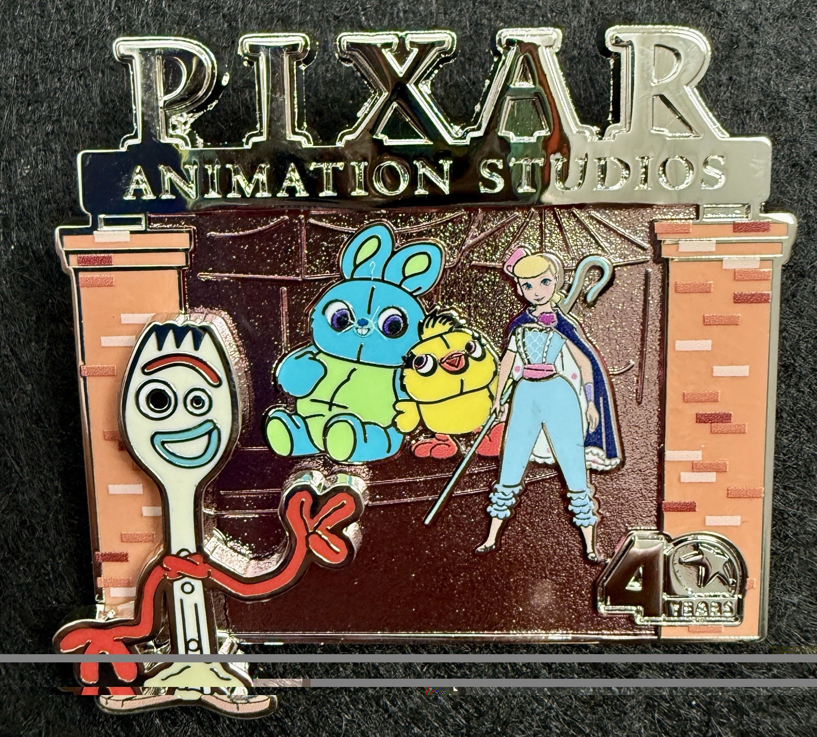 Disney Pixar 40 Year Anniversary Toy Story LE 700 box Set 4 Forky Bo Peep