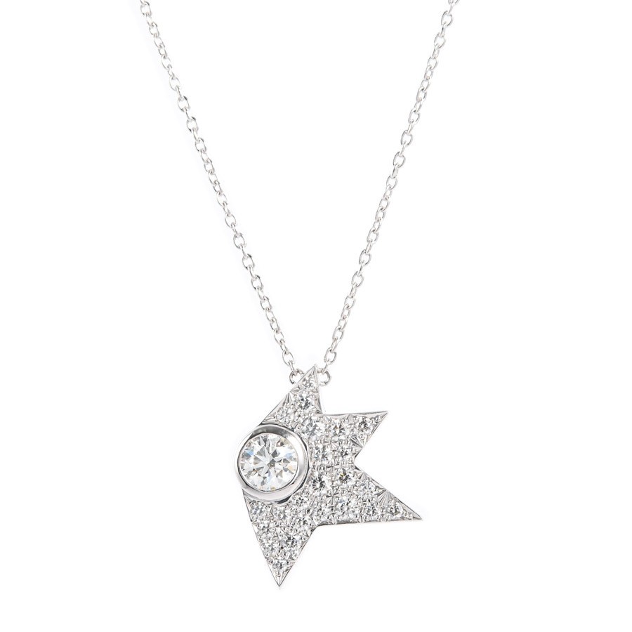 TASAKI Comet Necklace Ladies Used A Item