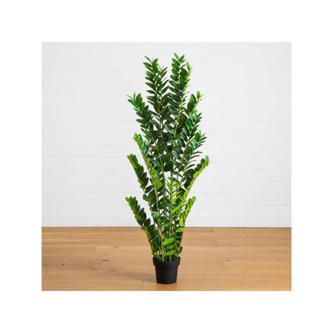 Nearly Natural T5090 5 ft. Artificial Zamioculcas Plant Green