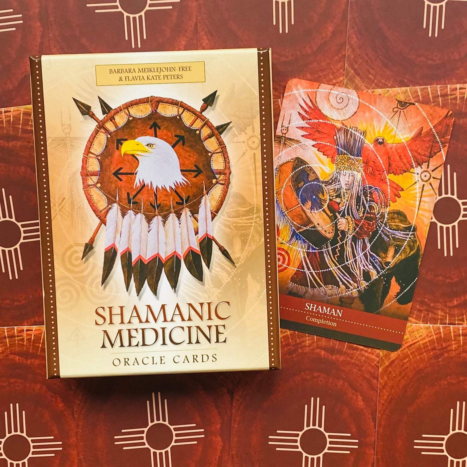 Shamanic Medicine Oracle Cards Deck Blue Angel Esoteric Divination New