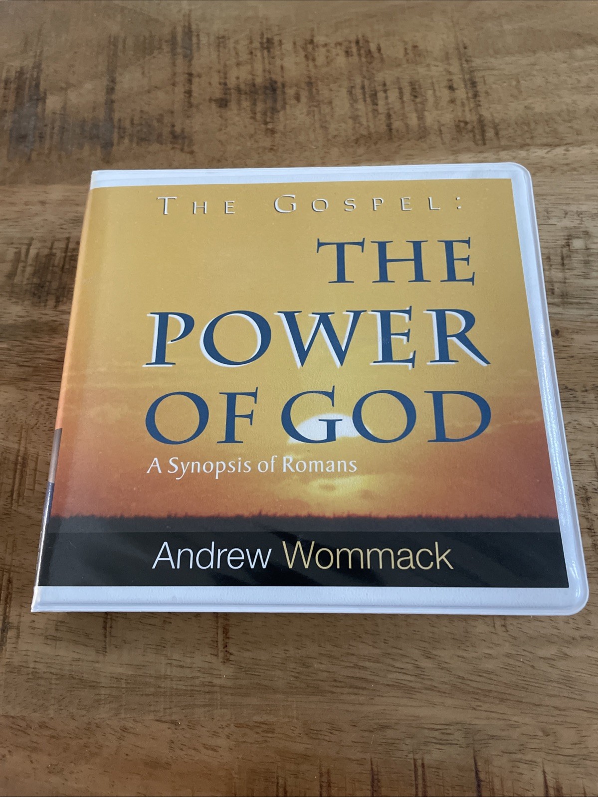 The Gospel: The Power of God  A Synopsis of Romans Andrew Wommack ( 6 CD set )