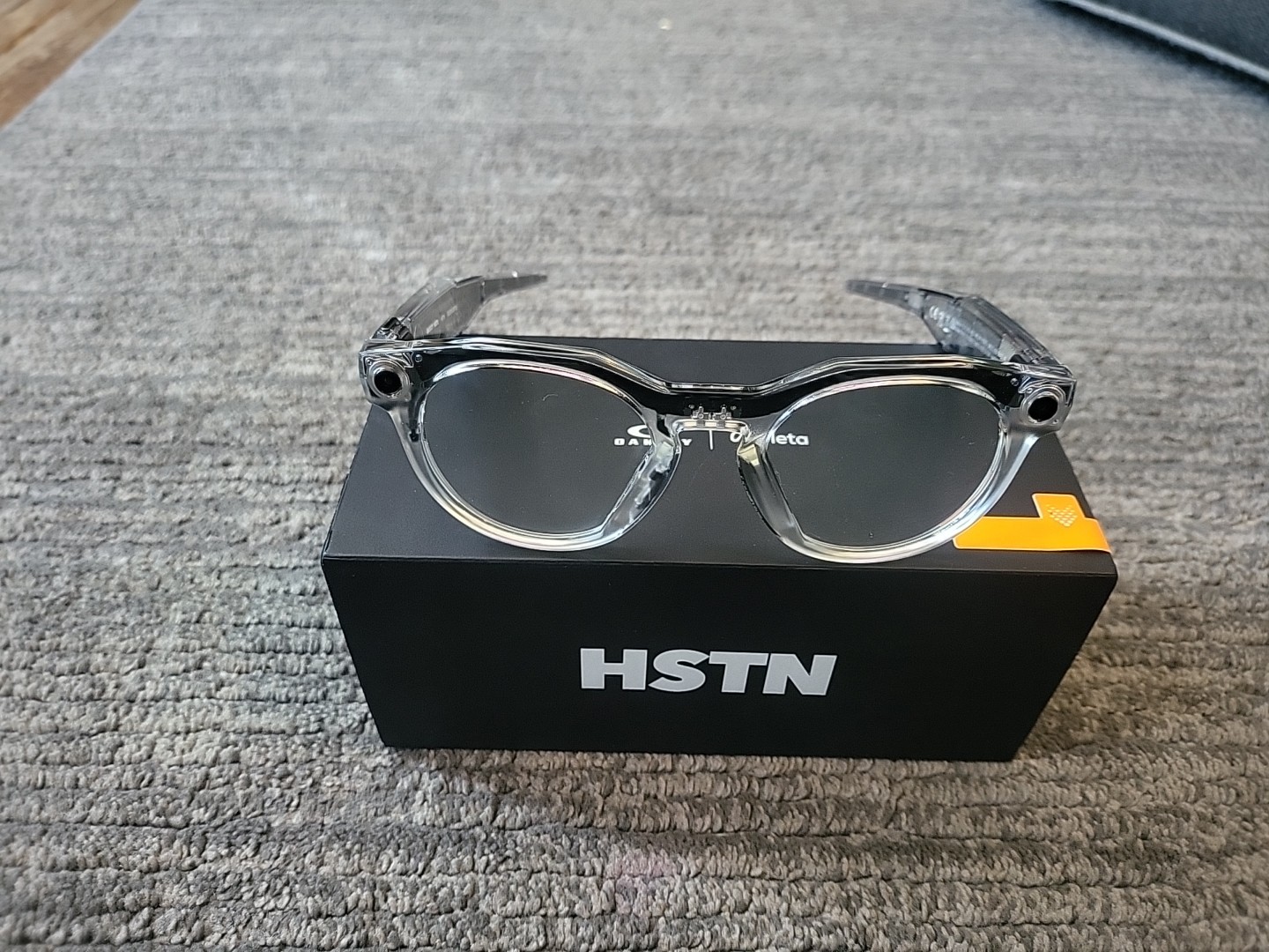 Oakley Meta HSTN Smart Glasses F Clear L Transition Grey