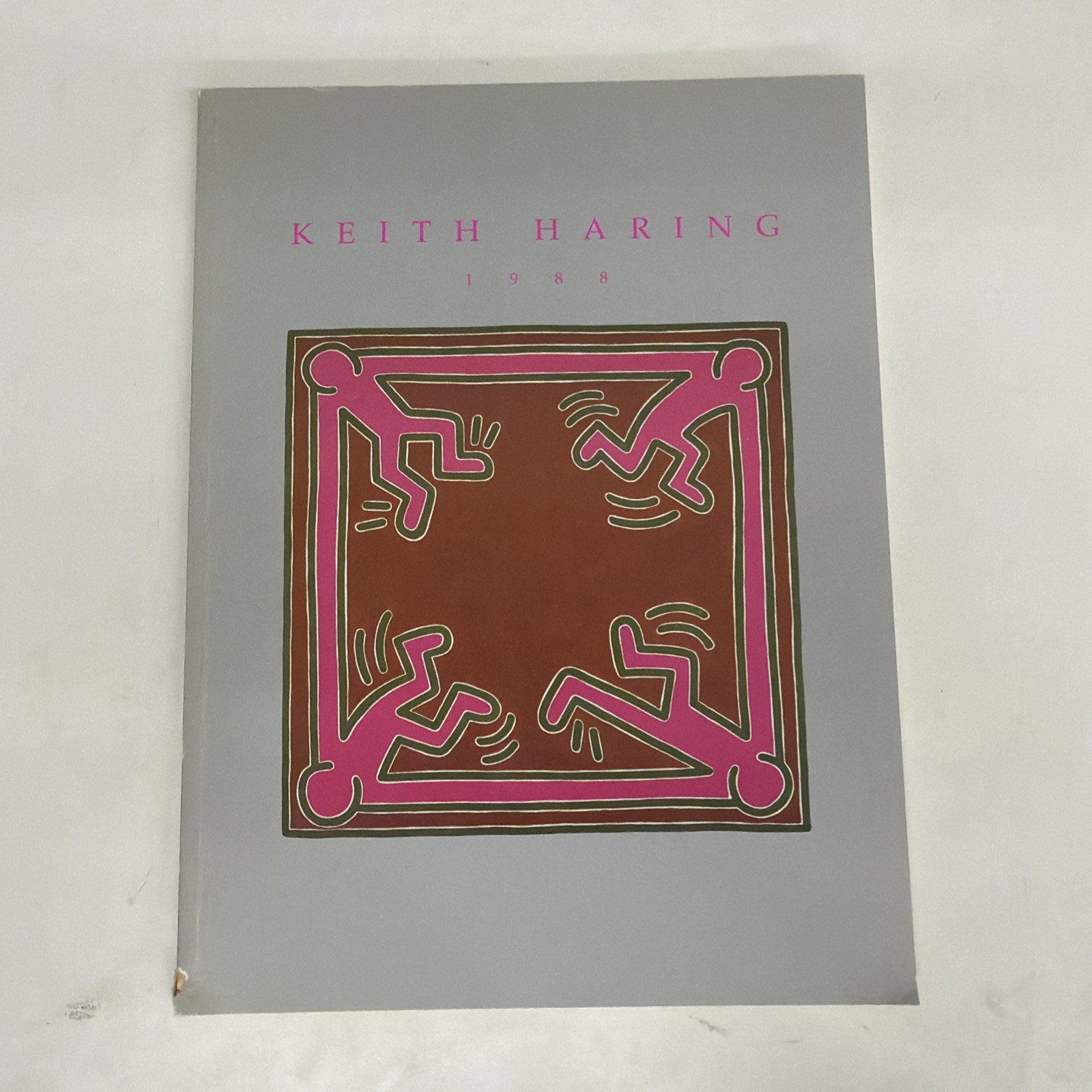 KEITH HARING - Art Exhibition CATALOG - 1988 Martin Lawrence Lmtd Editions