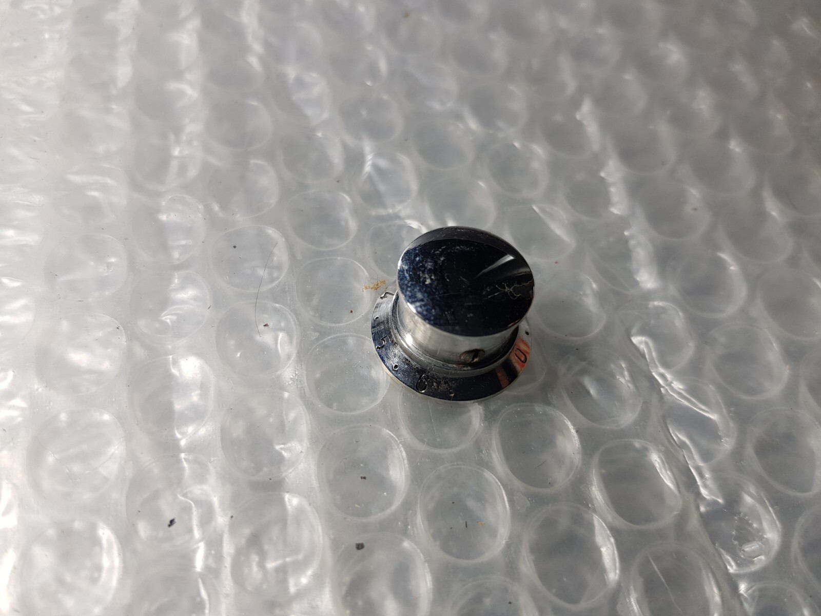 60's HOPF GUITAR METAL KNOB - CHROME