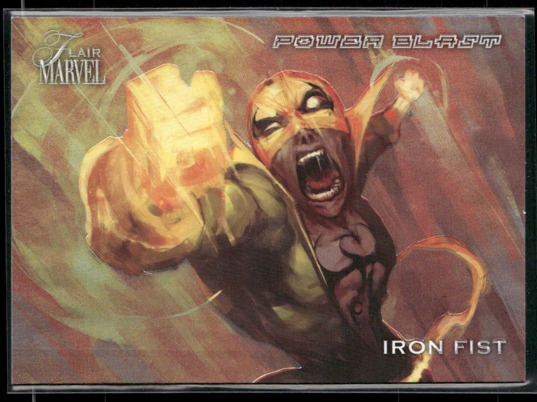 2023 Marvel Flair Power Blast #PB16 - Iron Fist