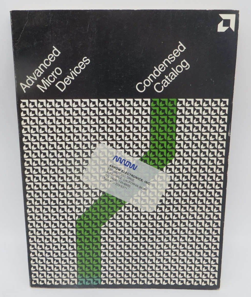 Advanced Micro Devices Condensed Catalog 1981 vintage technology reference book
