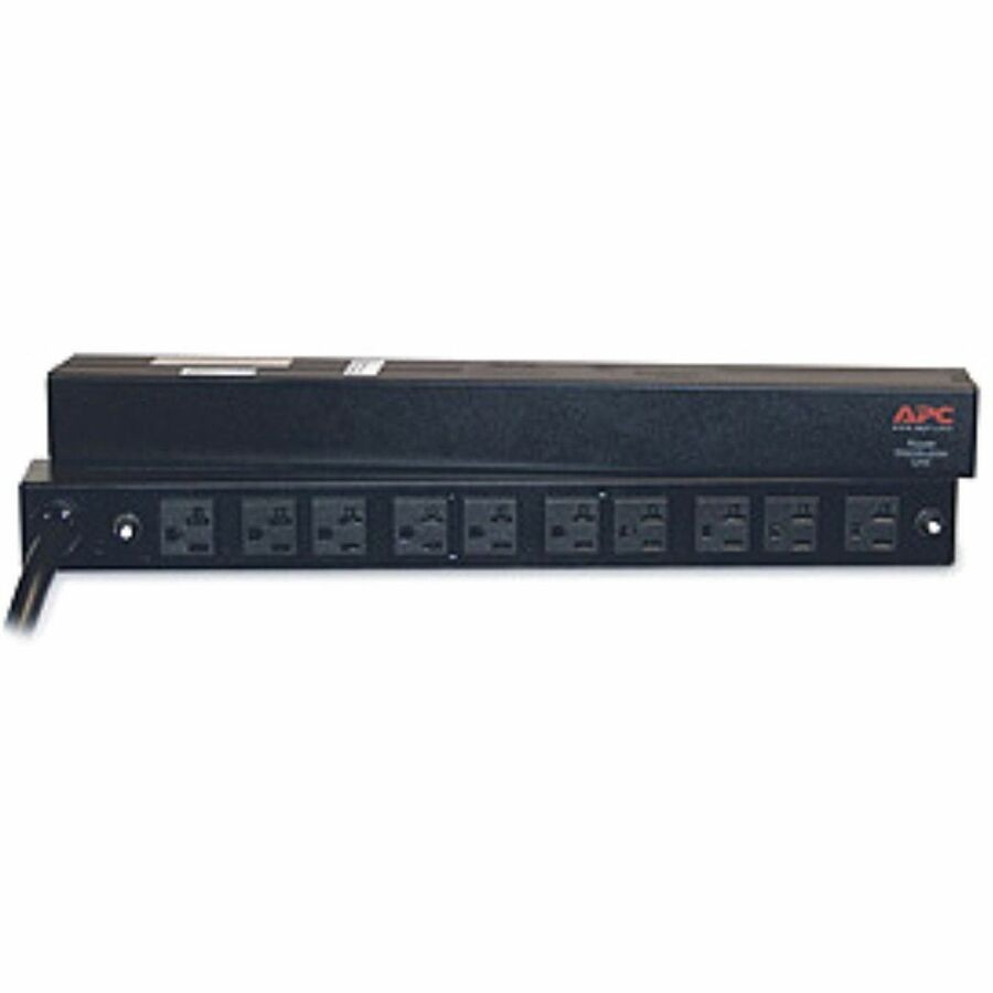 APC NetShelter Basic Rack PDU 1U 30A 120V 10 NEMA 5-20 outlets